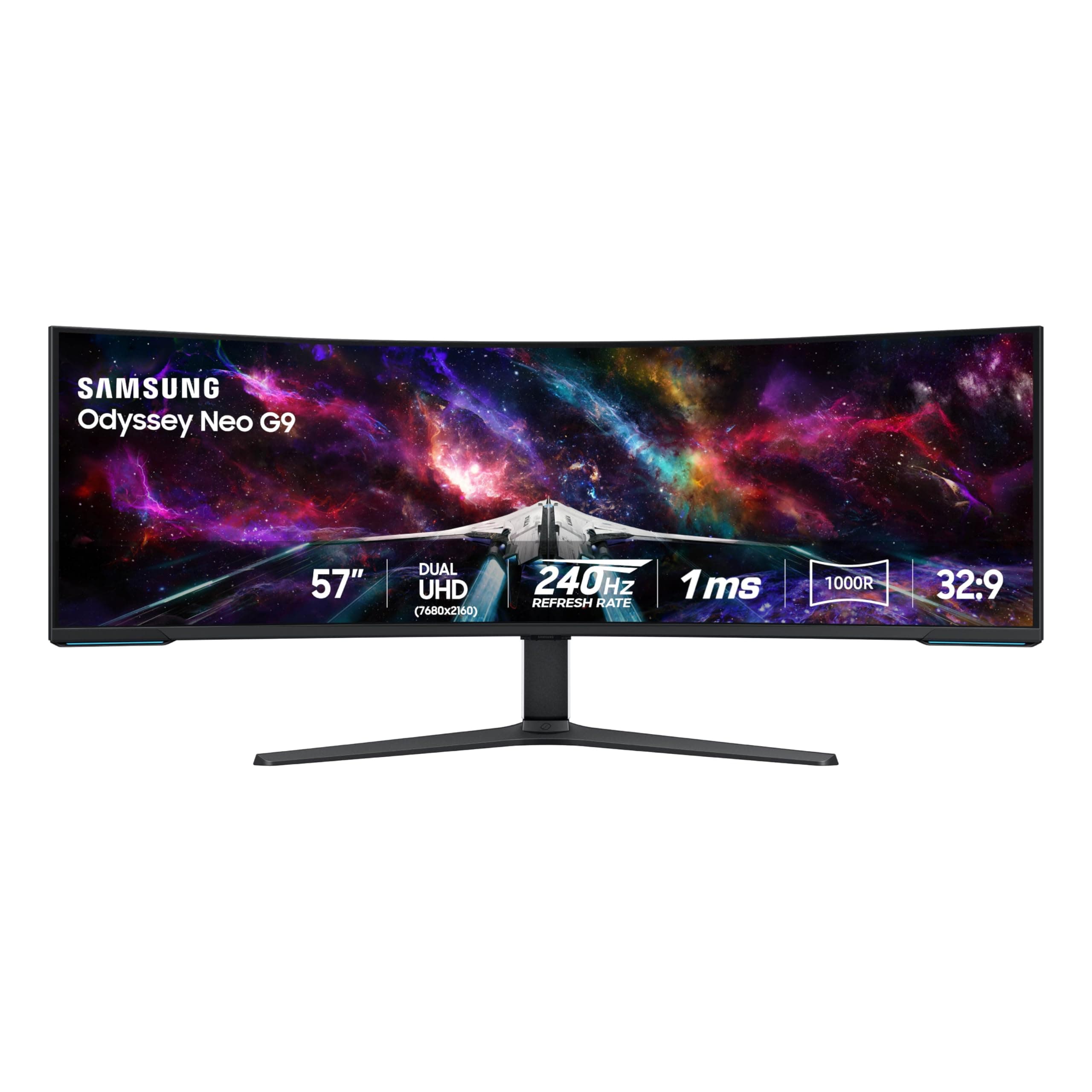 Samsung Odyssey Neo G9 57” Dual 4K Curved Gaming Monitor (LS57CG952NNXZA) – Mini LED 240Hz
