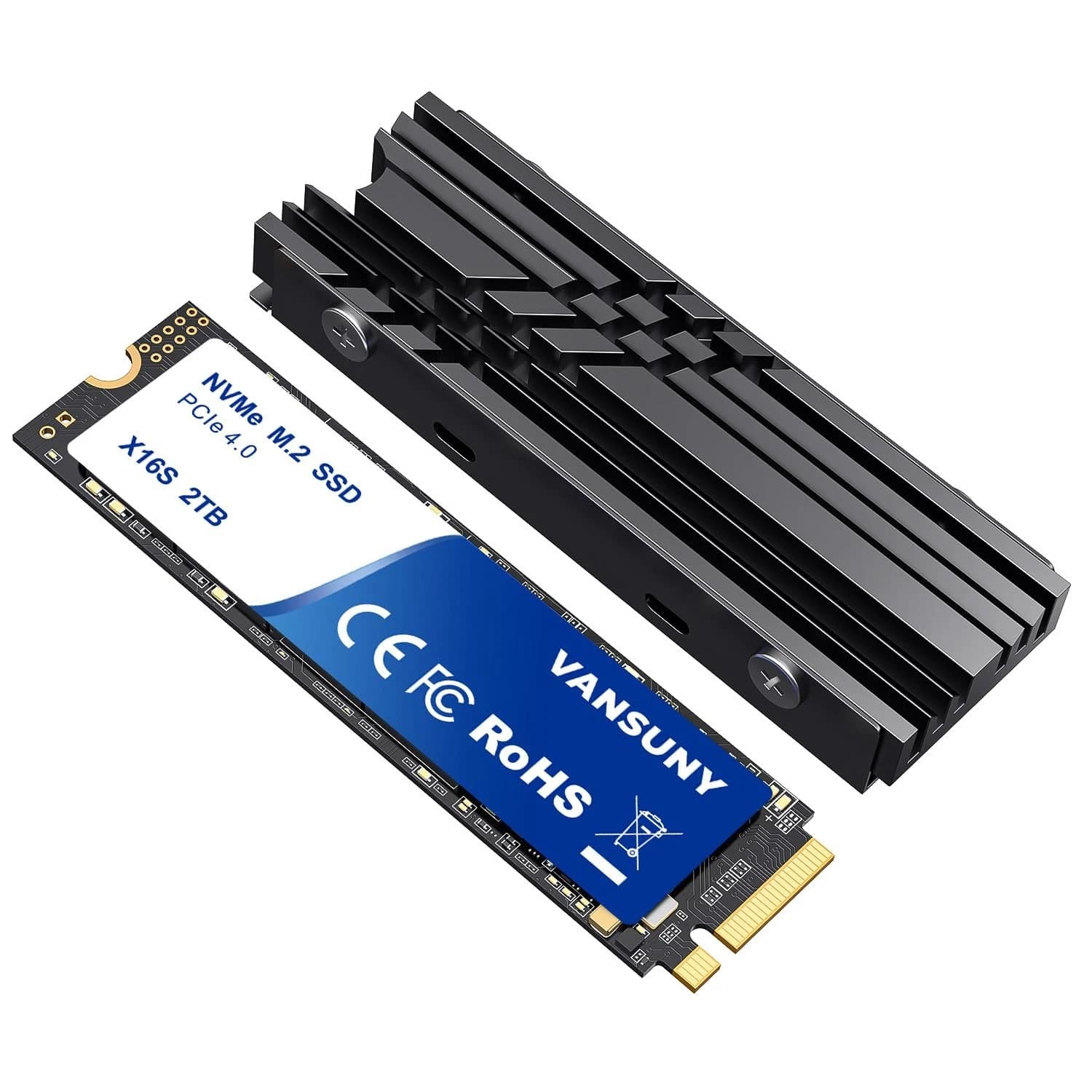 2TB NVMe M.2 2280 PCIe 4.0 Internal SSD – High-Speed Solid State Drive