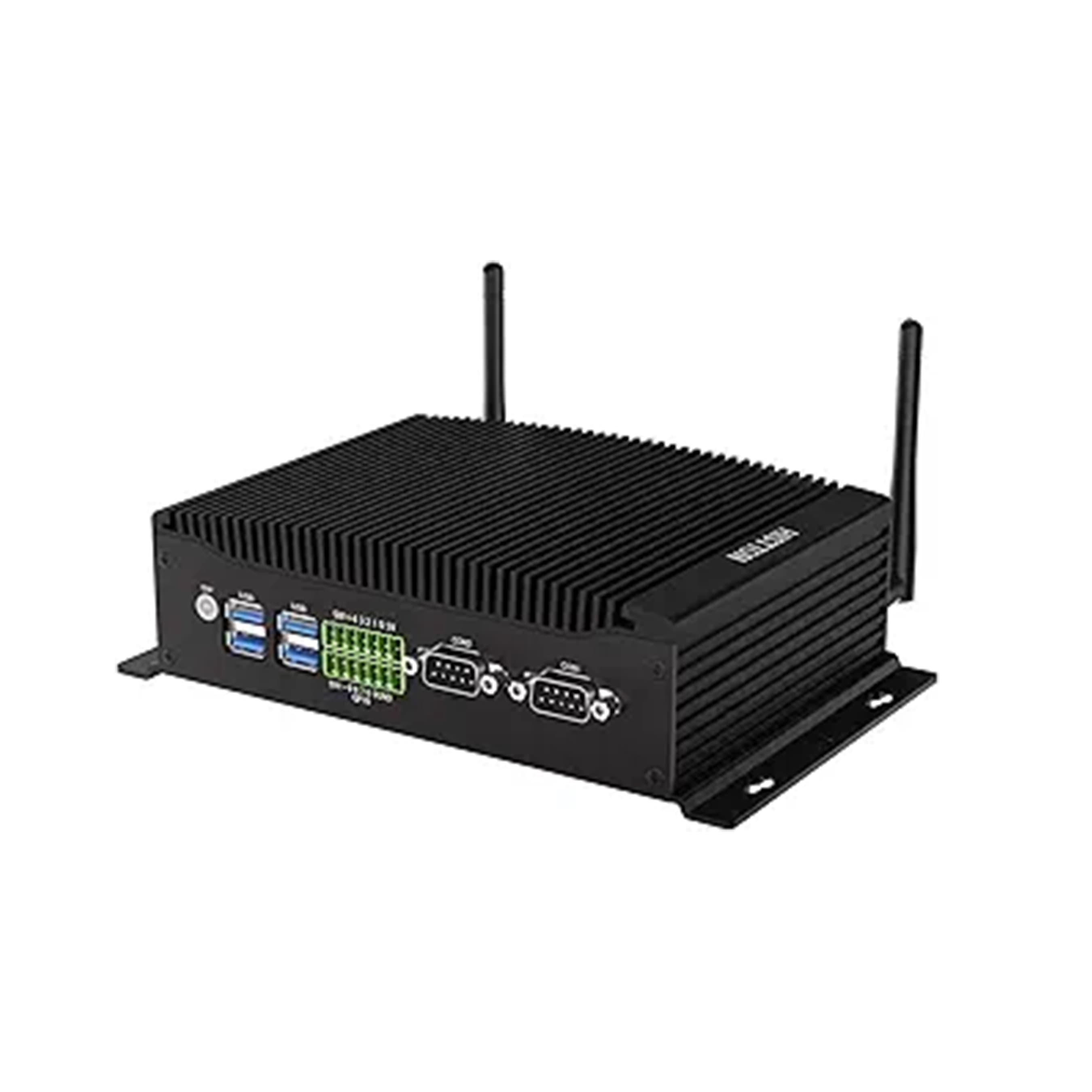 HISTTON Fanless Industrial Mini PC – Intel Core i7-10810U, 6-Core, 16GB RAM, 512GB SSD, Dual Display, Industrial Computer
