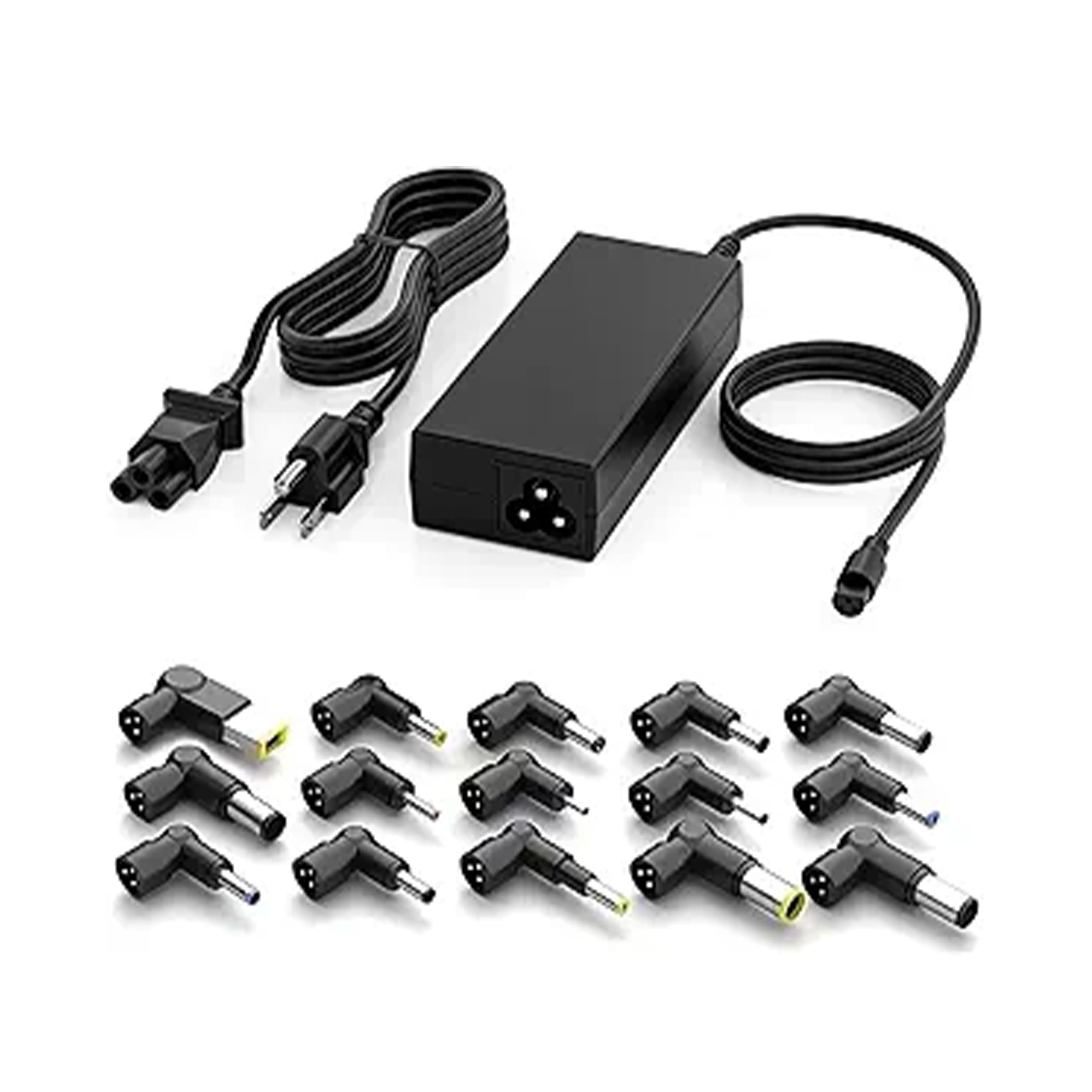 GreBed Universal Laptop Charger – Adjustable Power Adapter for Ultrabook, Chromebook & Multi-Device Laptops
