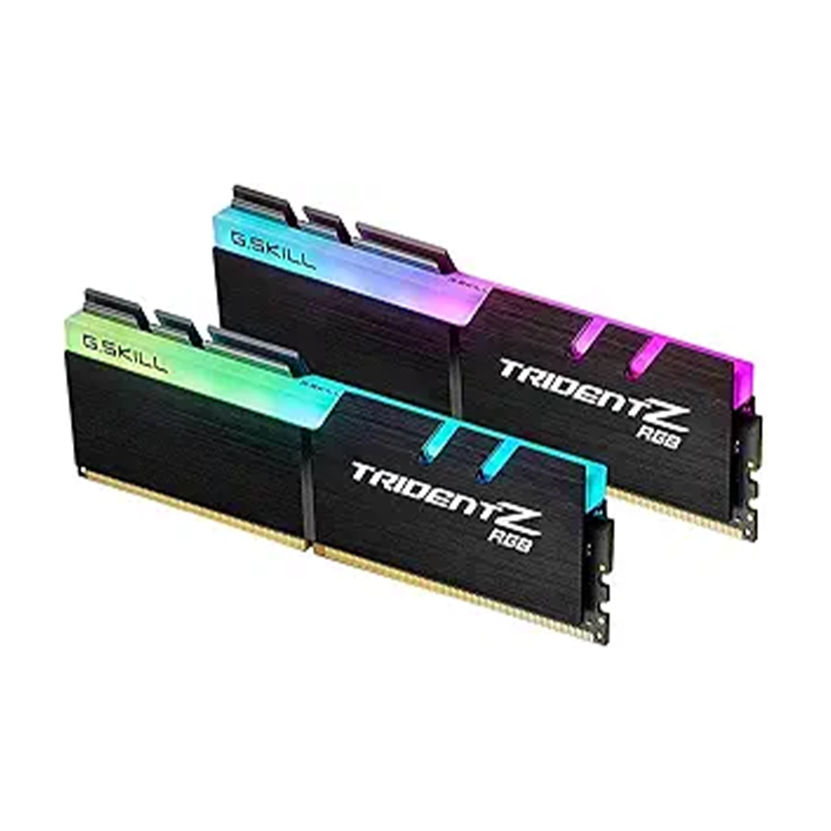 G.SKILL Trident Z RGB DDR4 32GB (2×16GB) 3600MHz Desktop RAM – F4-3600C18D-32GTZR