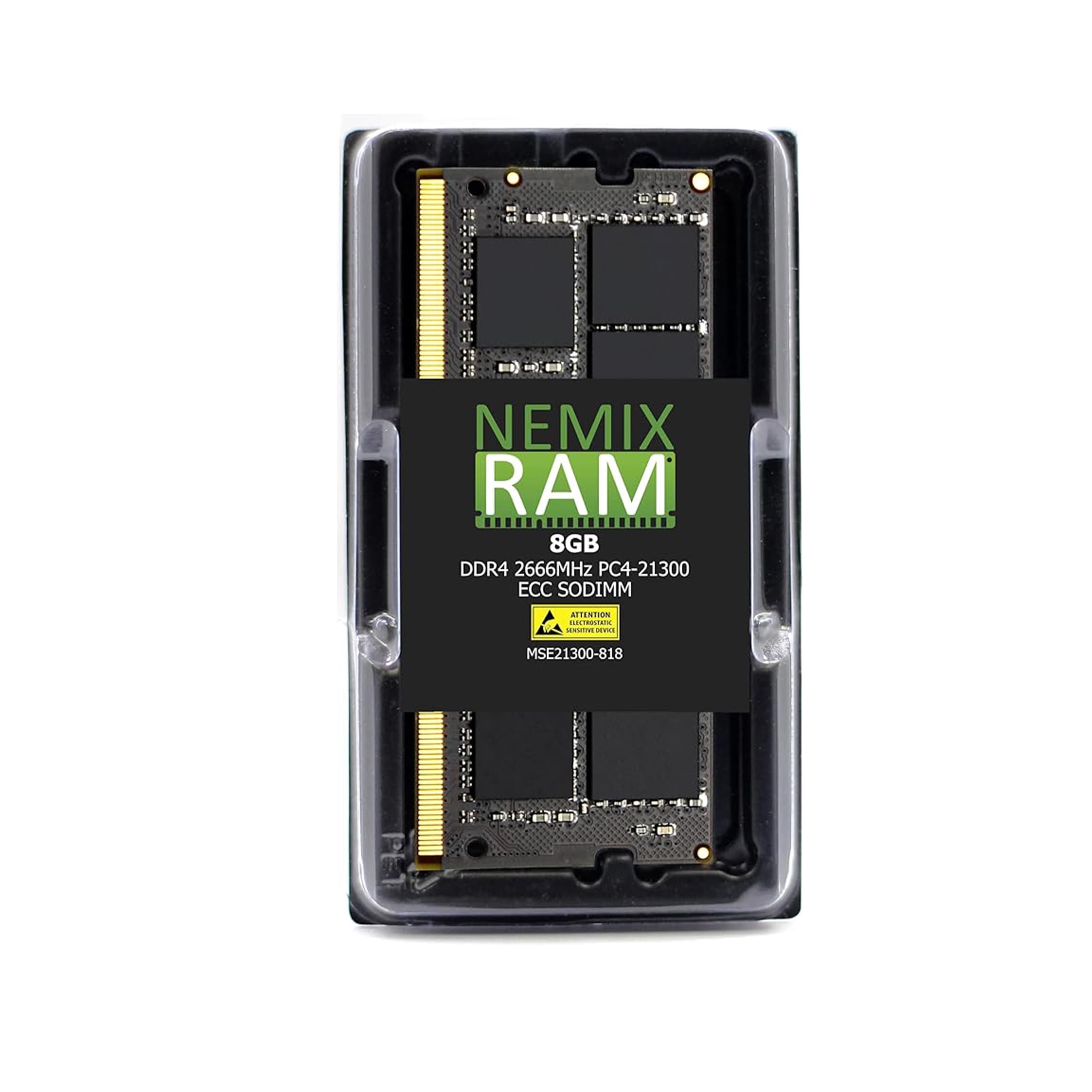 NEMIX RAM 16GB DDR4-2666MHz ECC Unbuffered Memory Module for Synology NAS DiskStation
