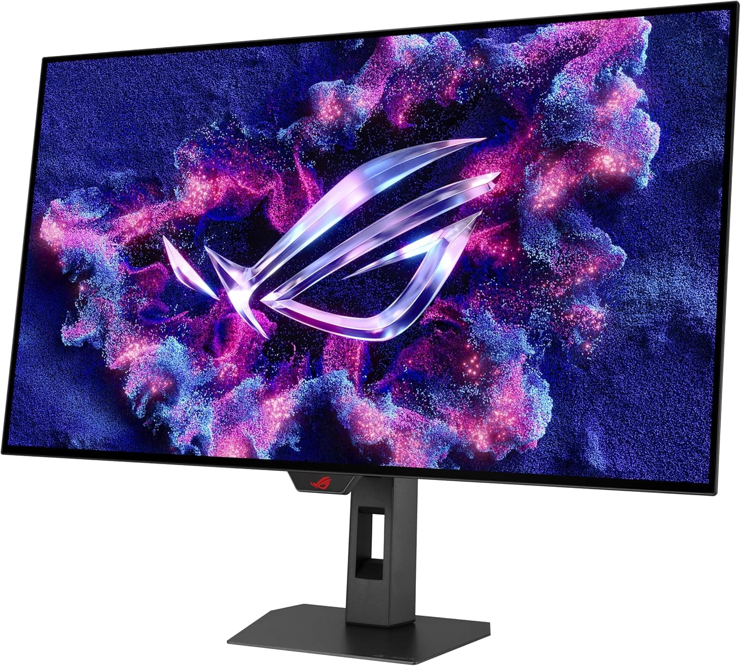 ASUS ROG Strix 32” 4K OLED Gaming Monitor (XG32UCWMG) - TrueBlack Glossy, Dual Mode(4K@240Hz, FHD@480Hz), 0.03ms, G-SYNC Compatible, Neo Proximity Sensor, USB-C, HDMI 2.1, 3 yr Warranty