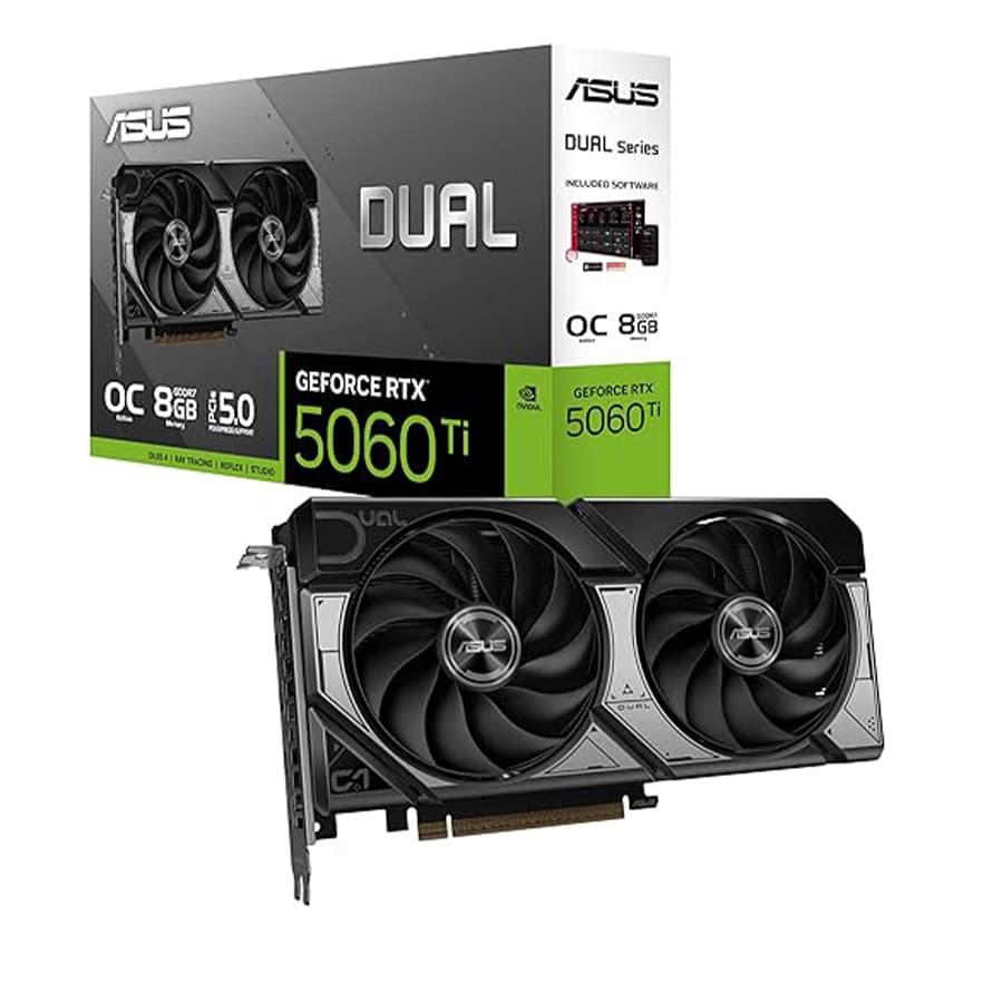 ASUS Prime GeForce RTX 5060 Ti OC Edition 16GB GDDR7 Graphics Card