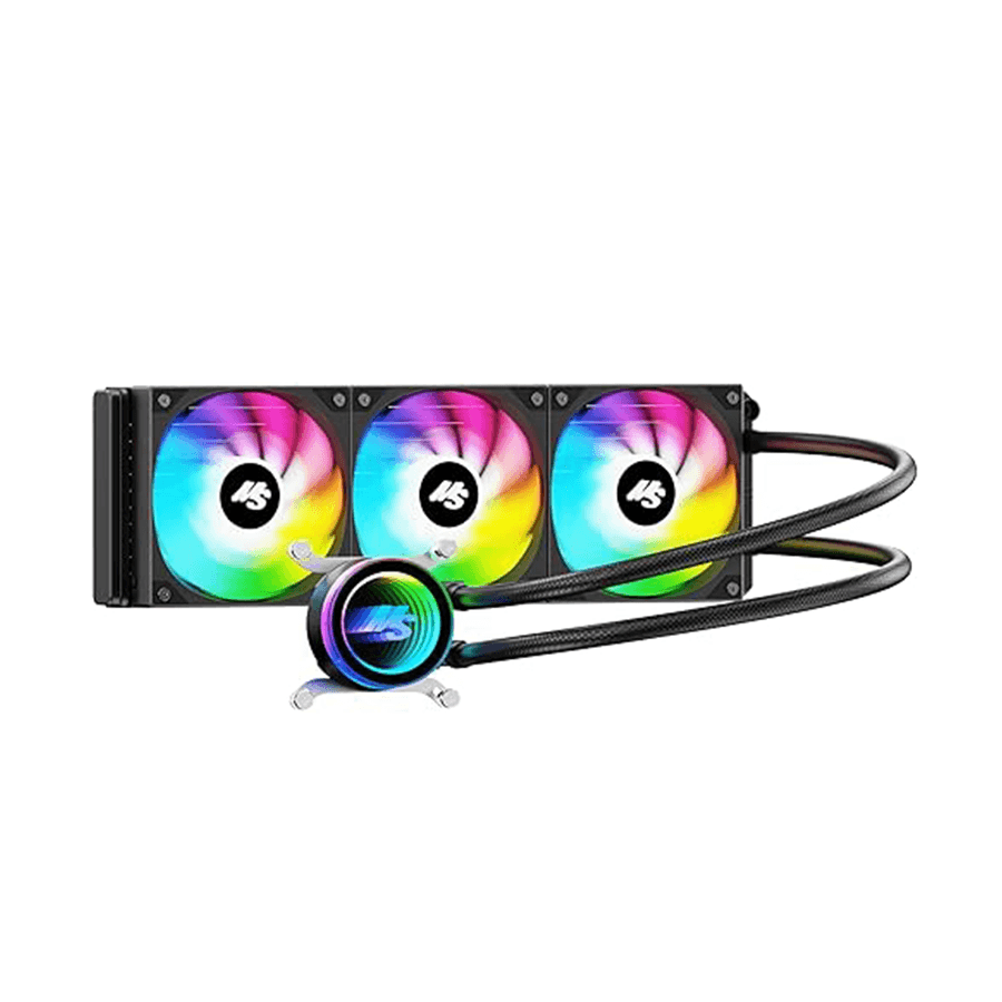 Minorsonic AIO CPU Cooler 360mm High-Speed Ceramic Bearing Pump ARGB Liquid Cooler (B0FHW333V3)